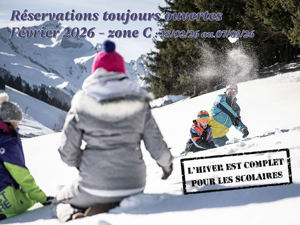 Réservez votre séjour ski sur février 2026